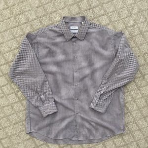 Calvin Klein dress shirt, 17 1/2, 34-35